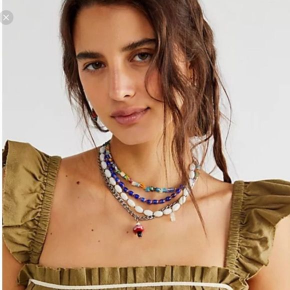 Free People Jewelry - Free People Mykonos Layered Necklace